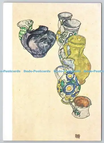 D307914 Egon Schiele Bauernkruge 1918 Wien Privatbesitz Verlag Galerie Welz Salz
