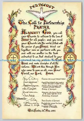 D304557 Pfingsten Der Aufruf zur Partnerschaft Gebet Liverpool Walkerprint