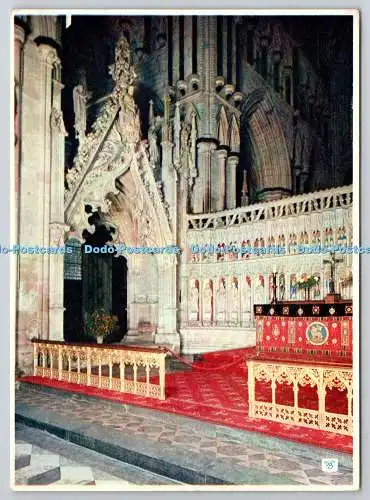 D307938 Beverley Minster Yorkshire The Percy Tomb and Sanctuary Walter Scott BH