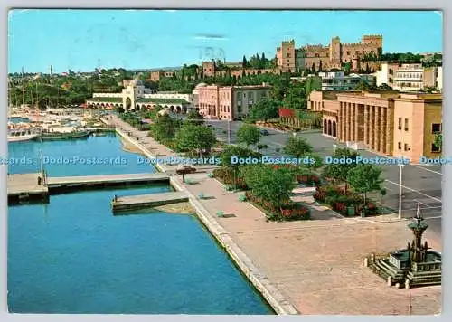 D310556 Griechenland Rhodos Mandraki Helas Hospitality International M Toumbis 1976 Ci