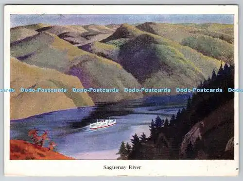 D310560 Quebec Saguenay River Canada Steamship Lines Limited PM Tadoussac 1949 P