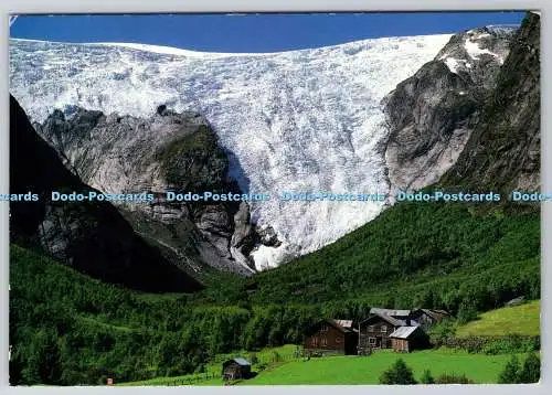 D310578 Jostedalsbreen Helge Sunde Coliseum Agency Bergen Grafisk Norwegen Postwagen