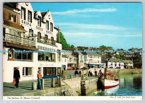 D302000 Cornwall St Mawes The Harbour John Hinde Ltd D Noble 1987