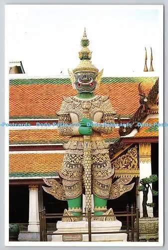 D307965 Chitralada Vitrine auf Thailand Ein Yaksa der Wächterdämon im thailändischen Mytho