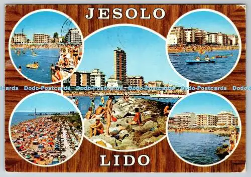 D310583 Italien Venedig Jesolo Lido Mag ni Favalli GM Milano Naturfarben 1976 P