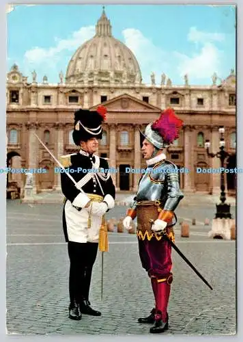 D304593 Citta del Vaticano Offiziere der Papststreitkräfte OTO Roma Alterocca