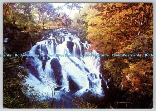 D302008 Betwsy Coed The Swallow Falls J Salmon Ltd Kamerafarbe