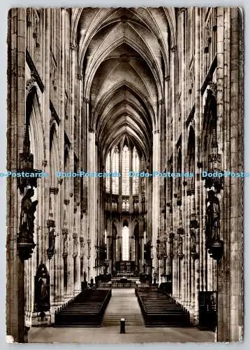 D307973 Köln am Rhein Dom Mittelshiff Suhwold Verlag