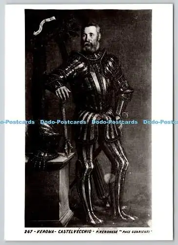 D304605 Verona Castelvecchio P Veronese Pace Guarienji altes Foto