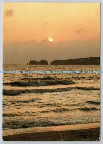 D307982 Sunrise in Studland Bay Dorset A Eigentum des National Trust F K C Pi
