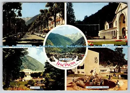 D310617 Luchon Alles d Etigny Les thermes Le casino Letablissement thermal Elna