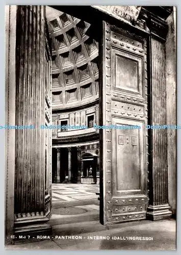 D304629 Roma Pantheon Interno Dall Ingresso Lozzi Editore RP