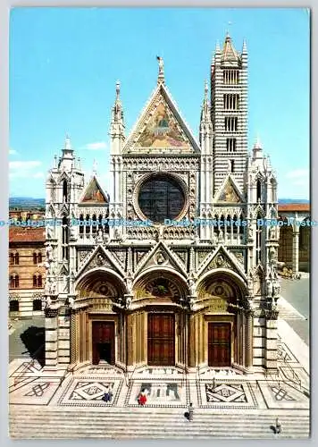 D308004 Siena Die Kathedrale Die Front Konzession M und G Tognoli Livorno Fotocolor