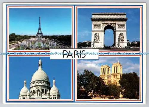D310619 Paris Andrea Pistolesi OVET 13 Imprime en Italie A 84 Postkarte Multi vie