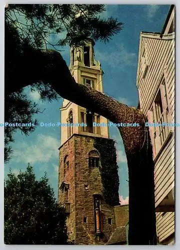 D304632 Portmeirion Der Campanile von Battery Terrace Bruno de Hamel 1973