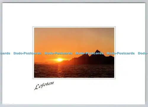 D302050 Solnedgang i Lofoten Sunrise TO FOTO Björn R Tellefsen