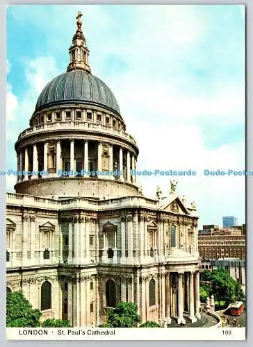 D304636 London St Paul Cathedral South side Charles Skilton and Fry