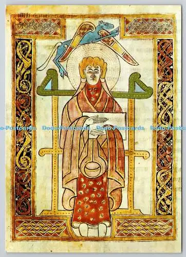 D308013 Stiftsbibliothek St. Gallen Evangelist Lucas im irischen Evangeliarium Fo