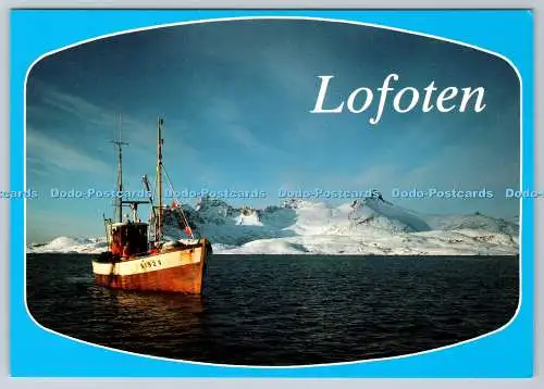 D302053 Lofoten Fischerboot ZU FOTO