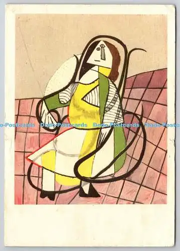 D304687 P Picasso Frau im Königsstuhl Musee d Art Moderne Paris S P A 1960