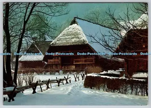 D310682 Winter im Schwarzwald Schöning und Gebrüder Schmidt Lübeck Postkarte