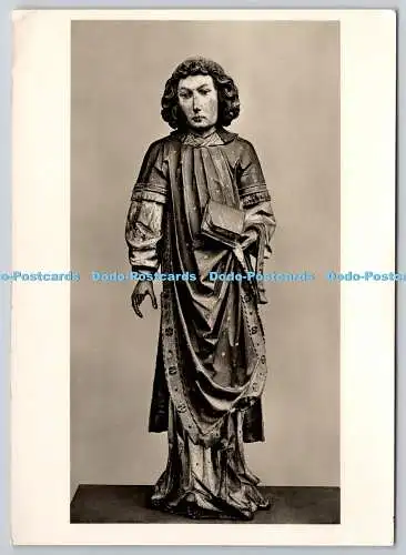 D304694 Basel Historisches Museum St Laurentius Lindenhulzfigur der St Andreaska