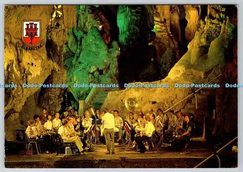 D308074 Gibraltar St Michels Höhle Estoril Nr 03 Postkarte