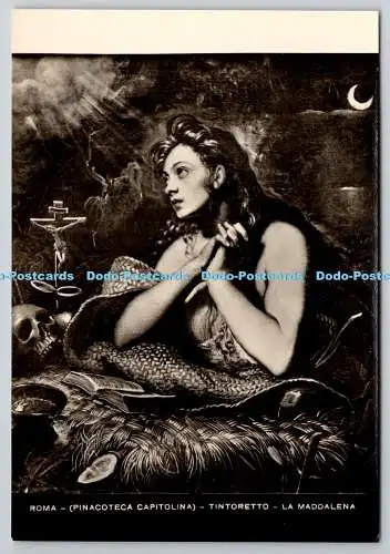 D304696 Roma Pinacoteca Capitolina Tintoretto La Maddalena E Richter RP