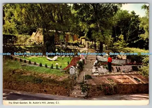 D308075 Kanalinseln St Aubins Hill The Shell Garden E T W Dennis Scarborough