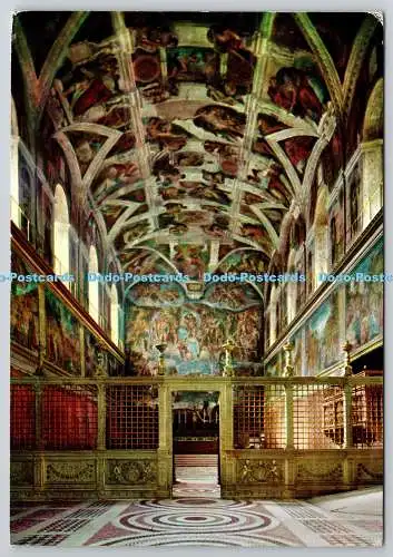 D304733 Citta del Vaticano Sixtinische Kapelle Michael Angelo OTO PM Roma Ferrovia 19