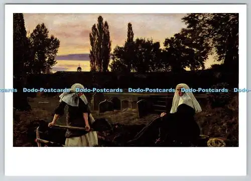 D310726 Tate BT Sir John Everett Millais Das Tal der Ruhe Postkarte