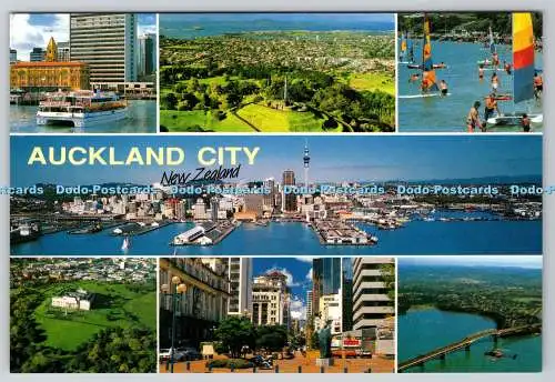 D310729 Auckland Stadt Neuseeland Souvenir Hastings P3644 Tiki Postkarte Multi vi