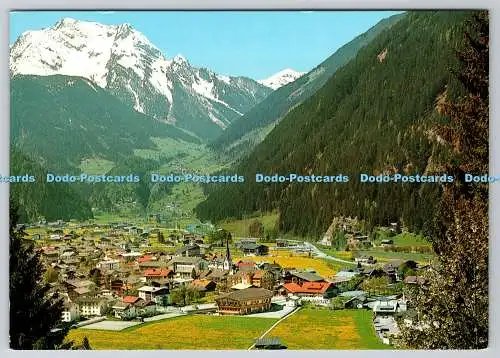 D310734 Österreich Tirol Mayrhofen im Zillertal mit Grunberg Franz Milz Reutte Tiro