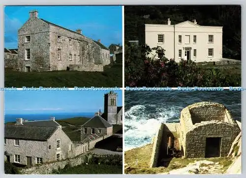 D310800 Lundy Millcombe House Battery Marusco Tavern and Old House O F Clark PM