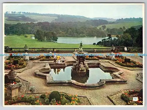 D302233 Yorkshire Harewood House Blick von den Prunkräumen mit Blick nach Süden Walter