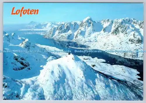 D302234 Norway Rekoysundet ved Raftsundet i Lofoten TO FOTO