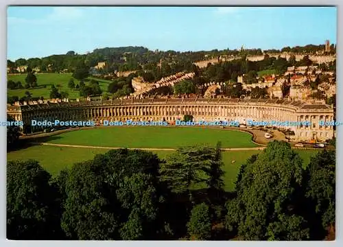 D308190 England Somerset Bath The Royal Crescent Unichrome Skyscan Balloon N 125