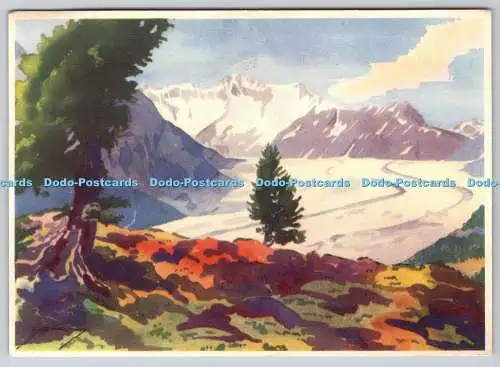 D302242 Jahre Lotschbergbahn Berner Oberlandes Wallis Paul Attinger