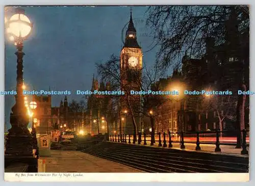 D302272 London Big Ben vom Westminster Pier bei Nacht A V P Ltd United Artists L