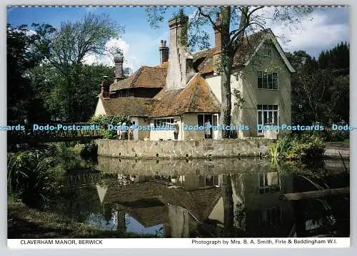 D310850 Berwick Claverham Manor B A Smith Firle and Beddingham W I East Sussex F