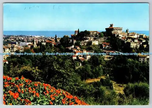 D310878 La Cote d Azur Cagnes sur Mer et le Cros de Cagnes MAR Nice Imprime en I