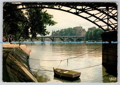 D310879 Paris Le Pont Neuf IRIS Chantal Mexichrome N 584 PM Neuilly Sablons 1967