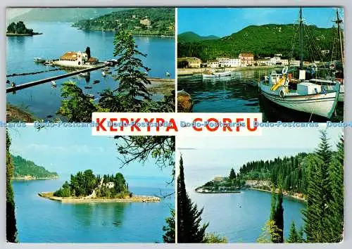 D302314 Kepkypa Korfu Hafeninsel Multi View