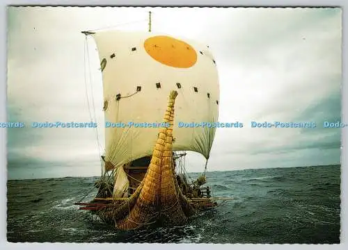 D308302 Norwegen Oslo Kon Tiki Museum Papyrusboot RA II Atlantiküberquerung i