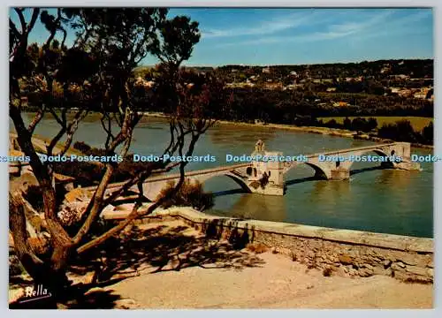D308320 Vaucluse Avignon Le pont Saint Benezet et la chapelle Saint Nicolas Rell