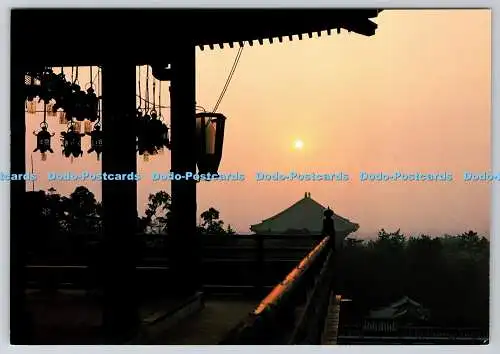 D302372 Todaiji Tempel Abendansicht der Großen Buddha-Halle