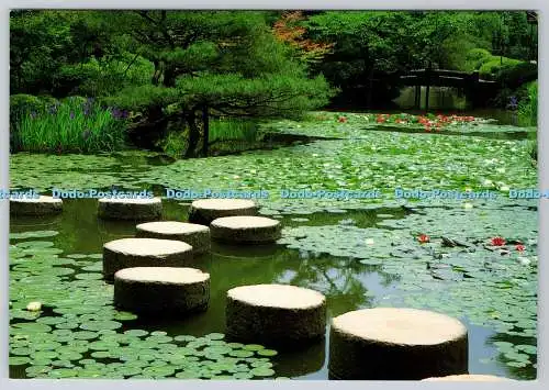 D310986 Japan Kyoto Garten Der Heian-Schrein Postkarte