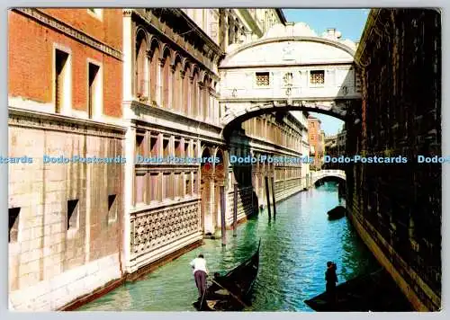 D310987 Italien Venise Die Seufzerbrücke V F Fotocolor Postkarte