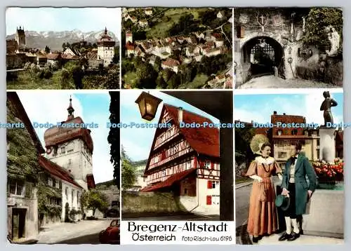 D308518 Österreich Bregenz Altstadt Risch Lau Bregenz Perutz N 6196 1965 Stadtpo