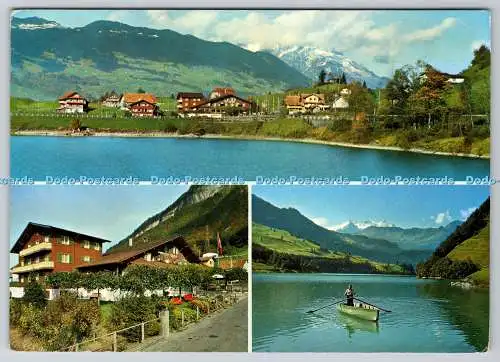 D308520 Schweiz Hotel Kaiserstuhl am Lungernsee Agfacolor Reinhard Sachseln